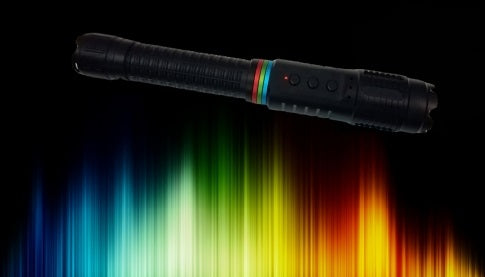 7 Farben Leistungsstarker Laserpointer, Weiß, 450 nm, 520 nm, 650 nm – Zeus  Lasers