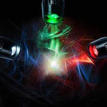 Laden Sie das Bild in den Galerie-Viewer, 3 in 1 LED Taschenlampe Taschenlampe Super Bright 800 Lumen Rot, Grün & Weiß Licht