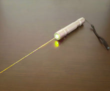 Load image into Gallery viewer, yellow gold laser pointer high power pen 589nm powerful