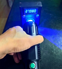 Load image into Gallery viewer, blue laser pointer 25W 28W 28000mW power test meter 25000mW+ 445nm
