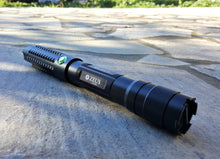 Load image into Gallery viewer, Powerful blue laser pointer 5W Visible beam burning high power 450nm Zeus pro