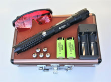 Load image into Gallery viewer, Powerful blue laser pointer 3W Visible beam burning military high power 445nm