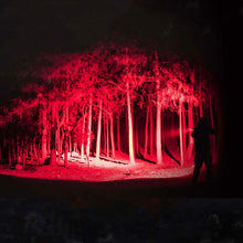 Laden Sie das Bild in den Galerie-Viewer, 3 in 1 LED Taschenlampe Taschenlampe Super Bright 800 Lumen Rot, Grün &amp; Weiß Licht