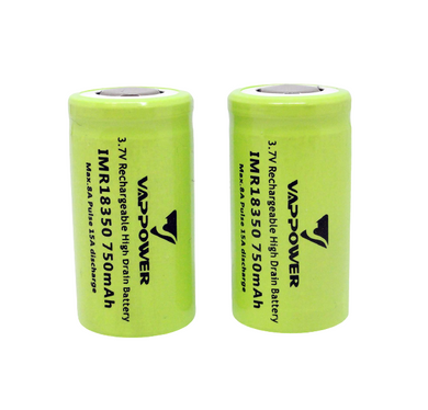 18350 vappower high drain battery for flashlights and laser pointers