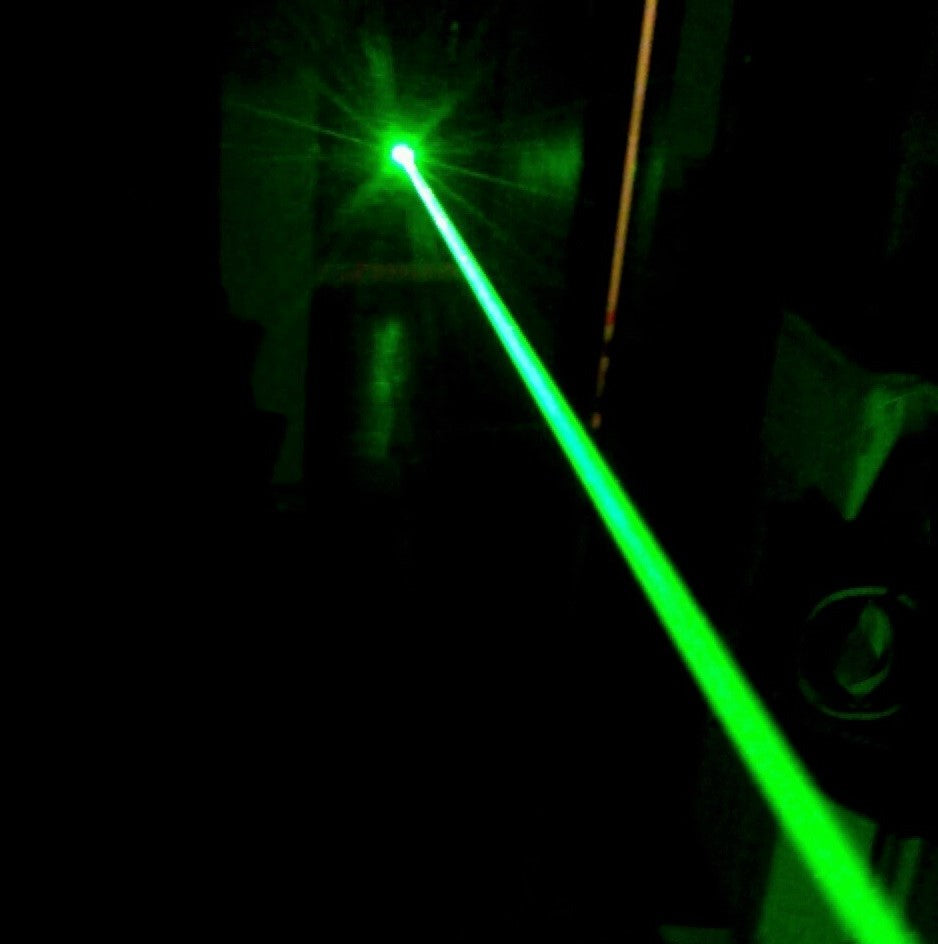High Powered Bright Cyan Laser Pointer Pen 130mW / 488nm – Zeus Lasers