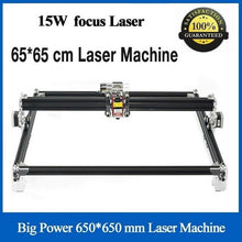 Load image into Gallery viewer, high power 15000mW Blue Laser Engraving Machine 15 Watt DIY Cutter CNC 65cm x 65cm by Zeus