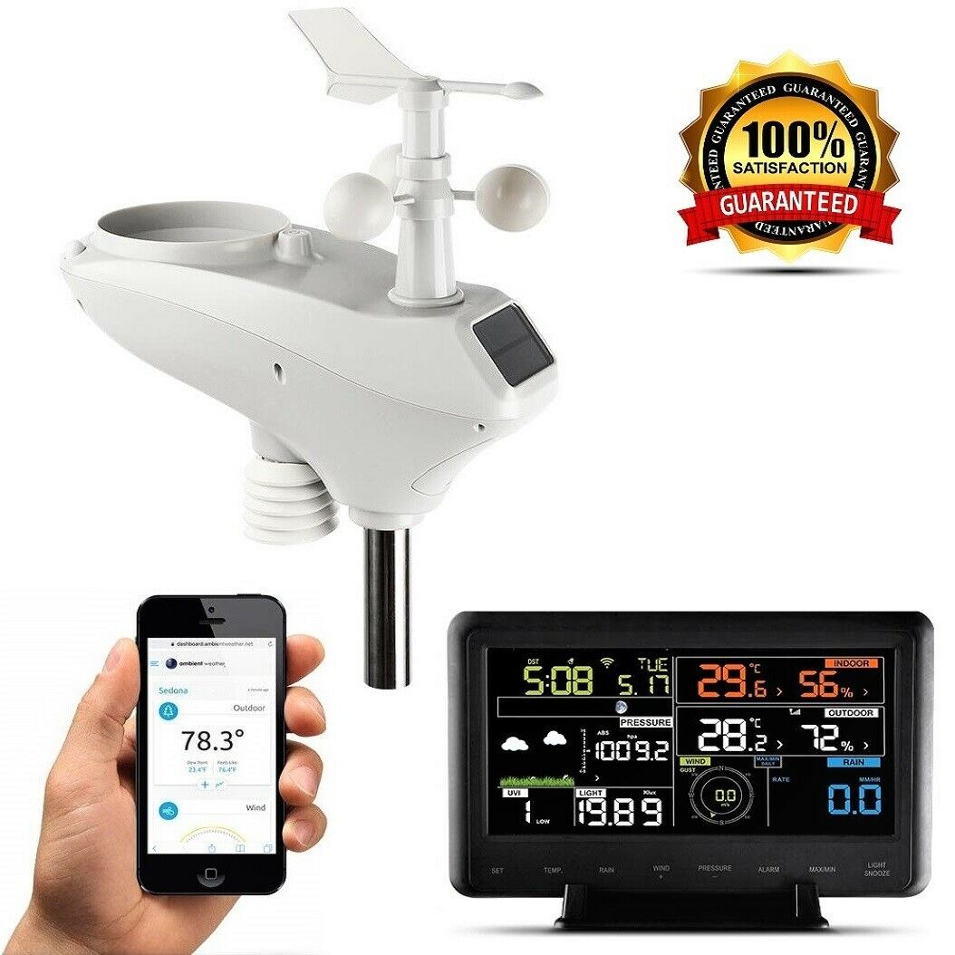 Smartphone Professional Monitored Weather Station