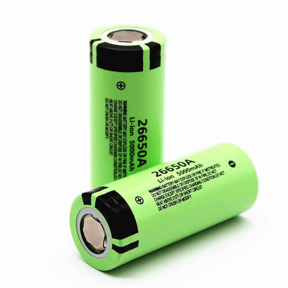 Panasonic 26650A Li-ion 5000mAh Rechargeable 3.7v Battery – Zeus Lasers