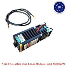 Load image into Gallery viewer, 15W 20W 30W laser module head 3018 pro engraving machines blau lasermodul 