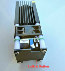 15Watt Fokussierbar Blauer Laser Modul Kopf 15000mW Für CNC-LaserGraviermaschine