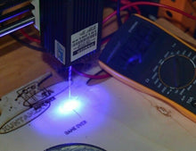 Load image into Gallery viewer, 15Watt Focusable Blue Laser Module Head 15000mW For CNC Engraving Cutter Machine