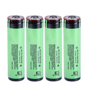 4 x Panasonic geschützt NCR18650B 3400mAh Li-Ion 3.7v wiederaufladbarer PCB-Akku